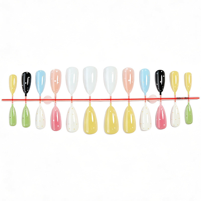 Nail art set with glitter and creative designs Kalsten