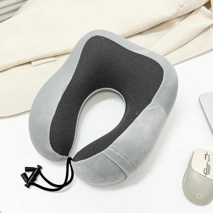Women's ergonomic travel neck support pillow with breathable surface Kalsten