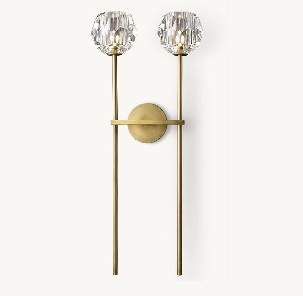 Elegant Crystal Wall Sconce