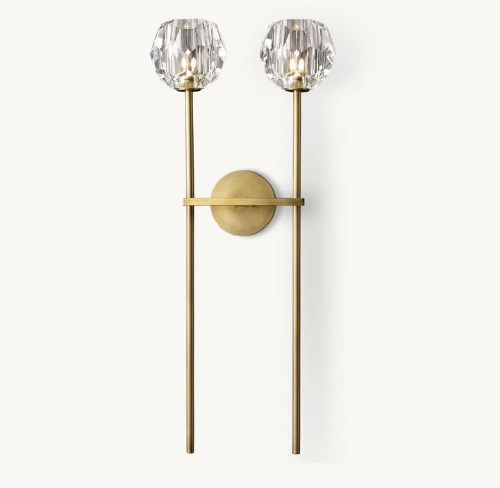 Elegant Crystal Wall Sconce