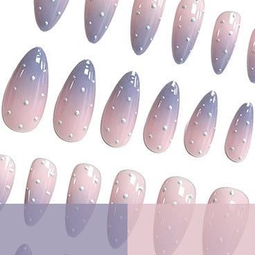 Elegant Polka Dot Long-Lasting Gel Nail Art Kalsten