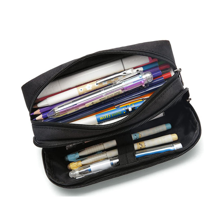 Multi-Compartment Zippered Pouch