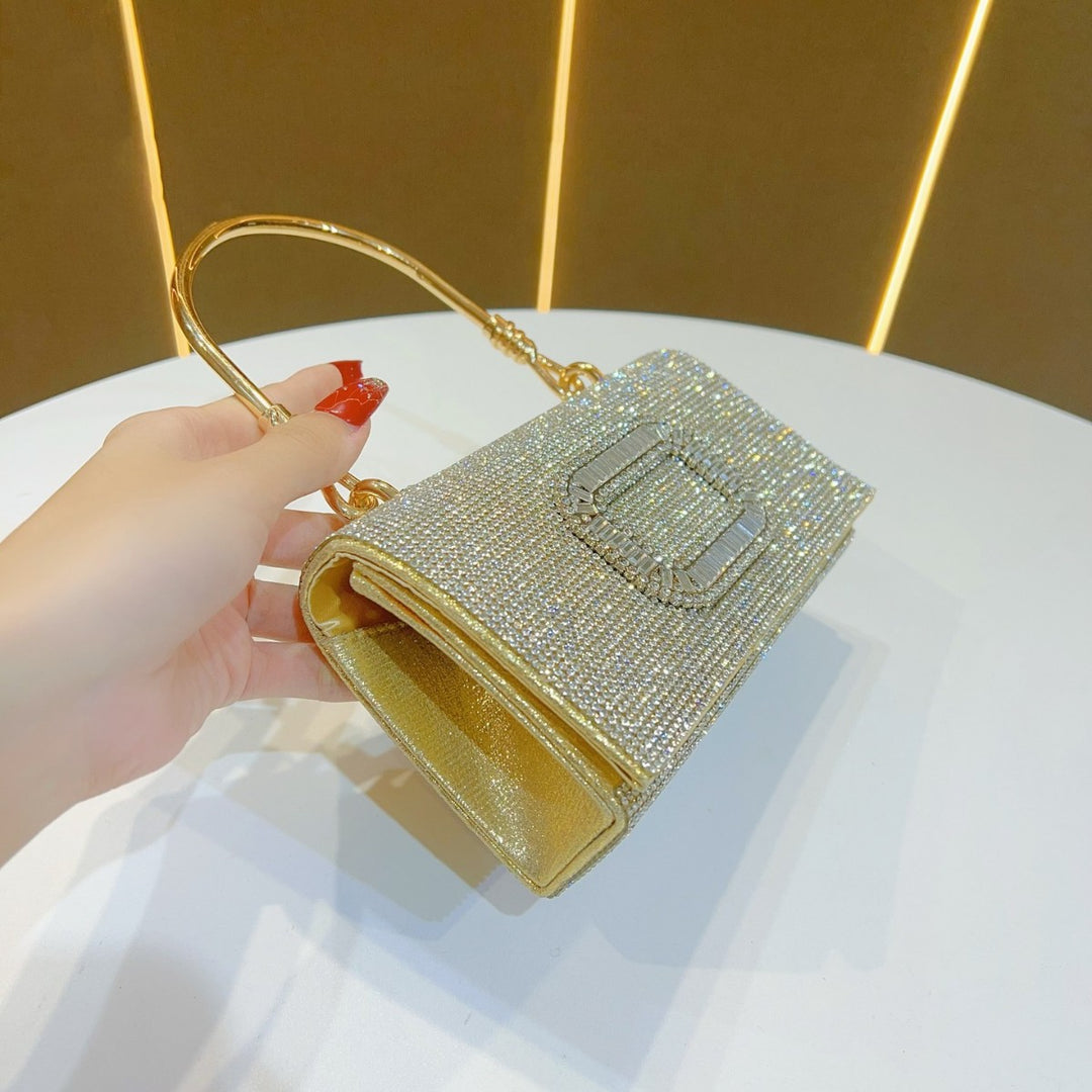 Decorative Rhinestone Evening Purse