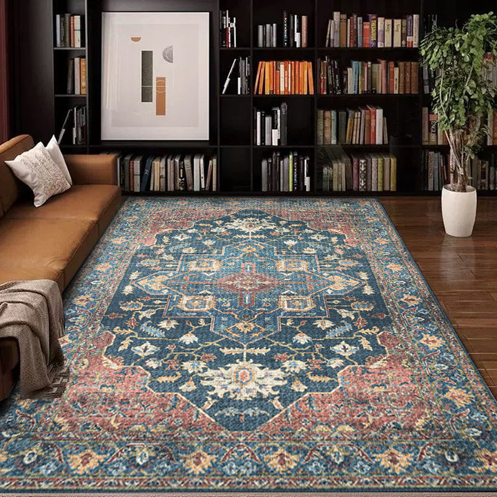 Vintage-Inspired Bohemian Area Rug