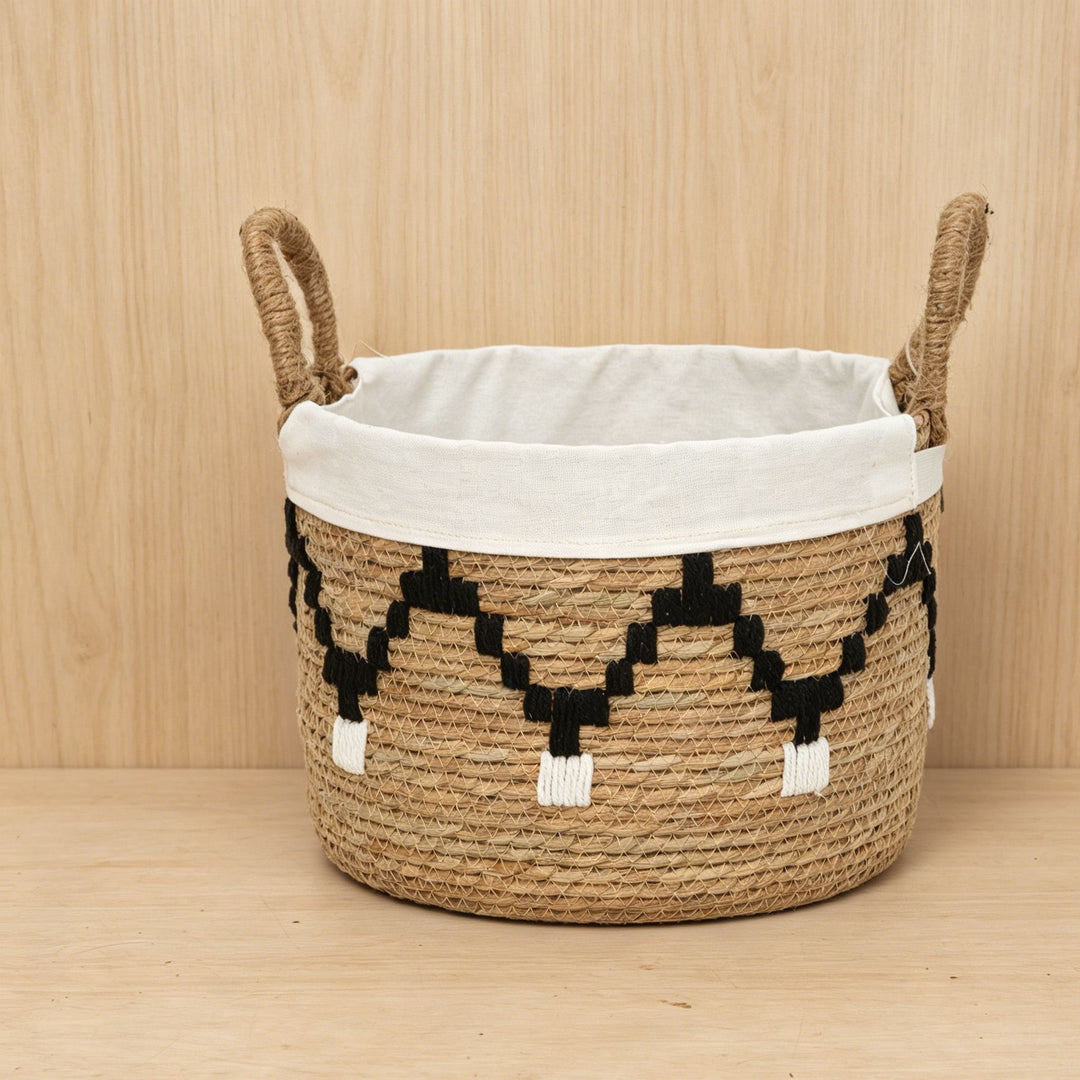 Decorative Woven Storage Basket Kalsten
