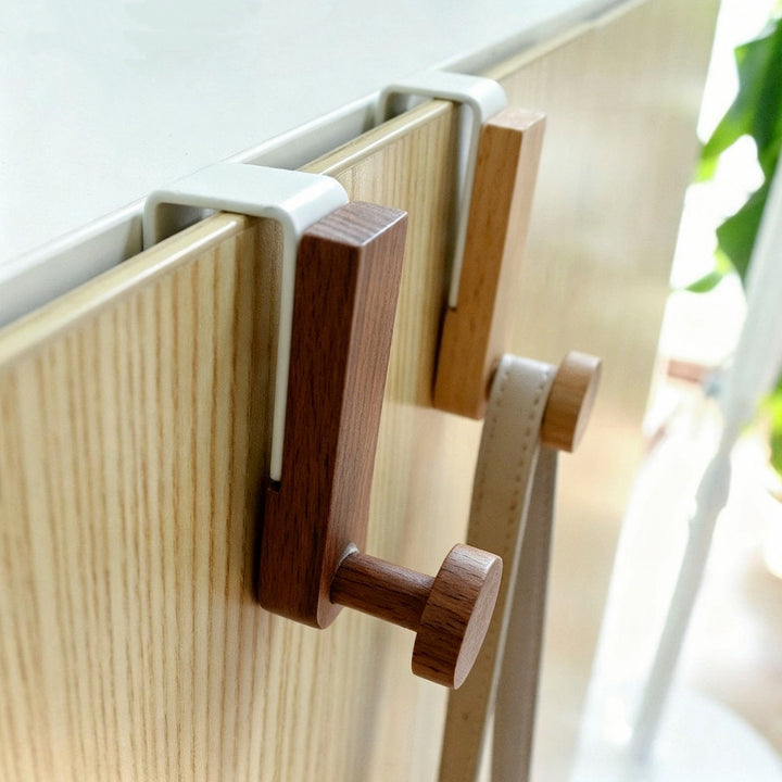 Wall-Mounted Wooden Hook