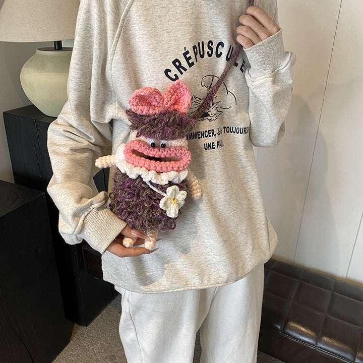 Cute Crochet Character Doll