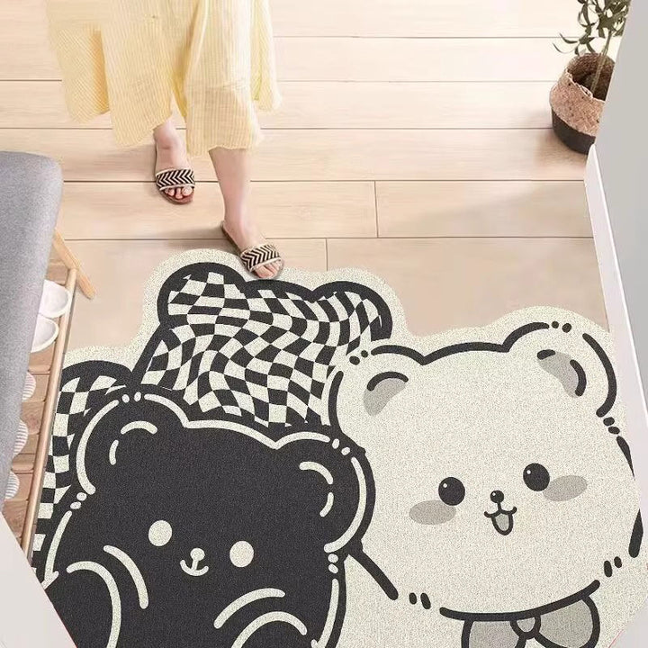 Fun Cat-Themed Indoor Mat Kalsten