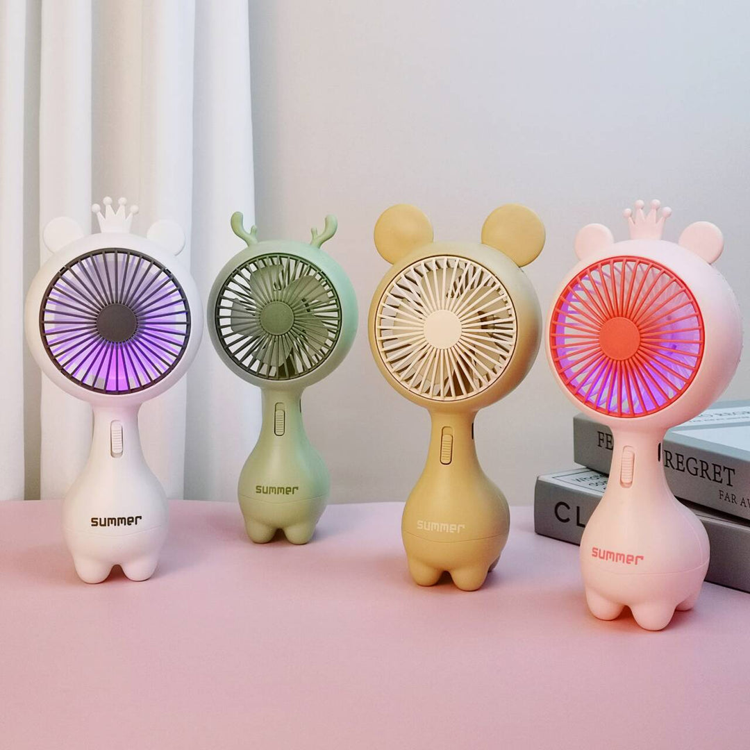 Women Portable Mini Fan in Cute Rabbit Design Kalsten