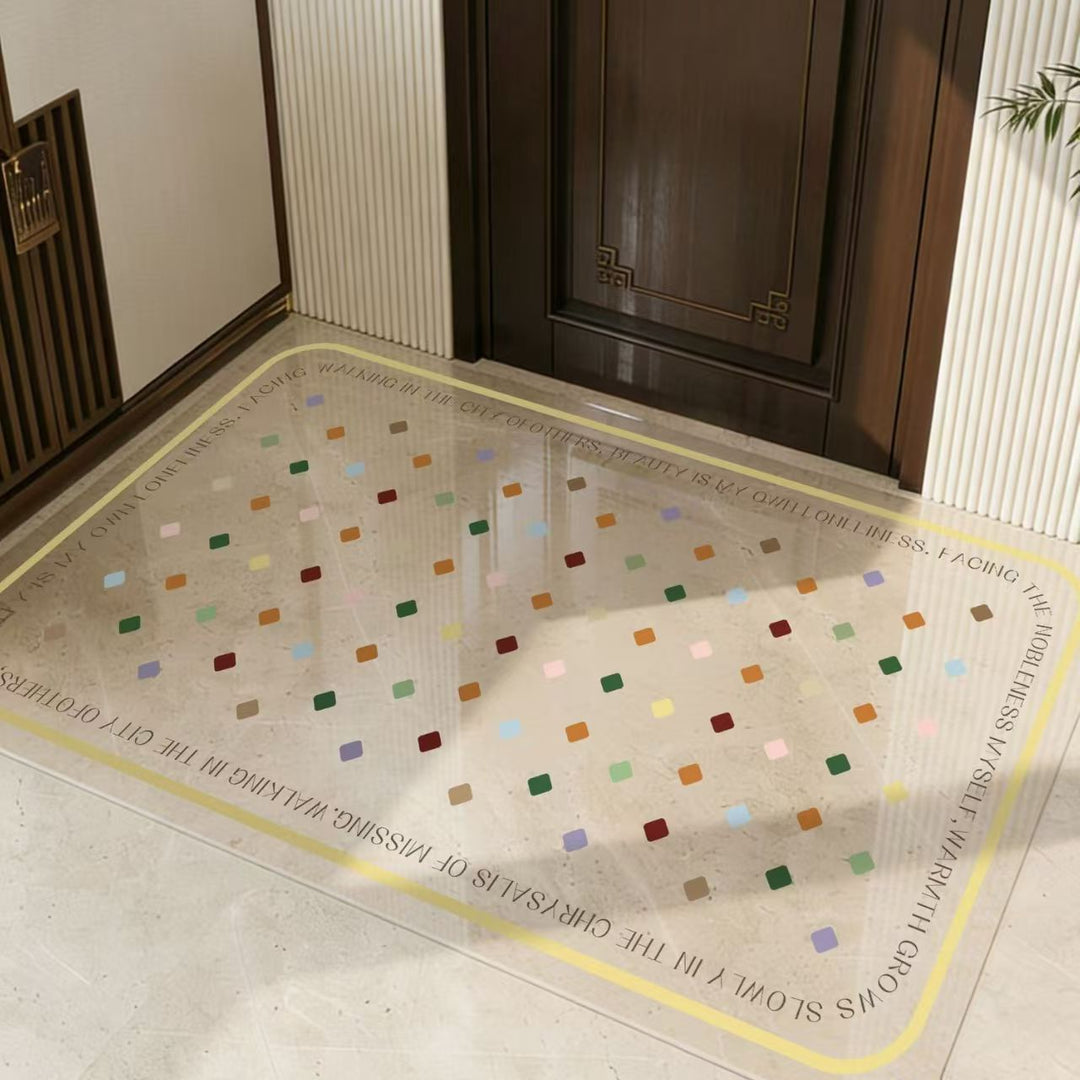 Playful Dinosaur-Themed Area Mat