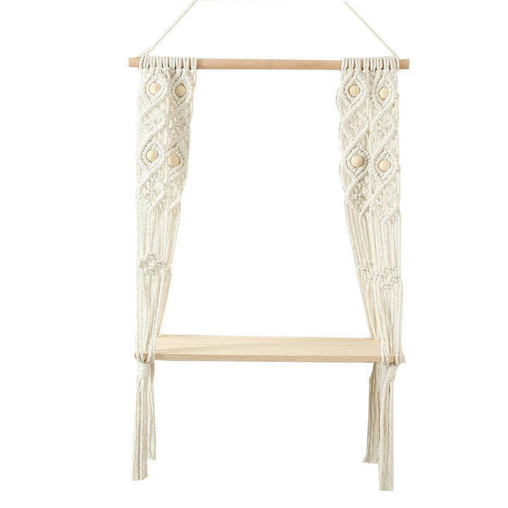 Decorative Macrame Shelf Kalsten