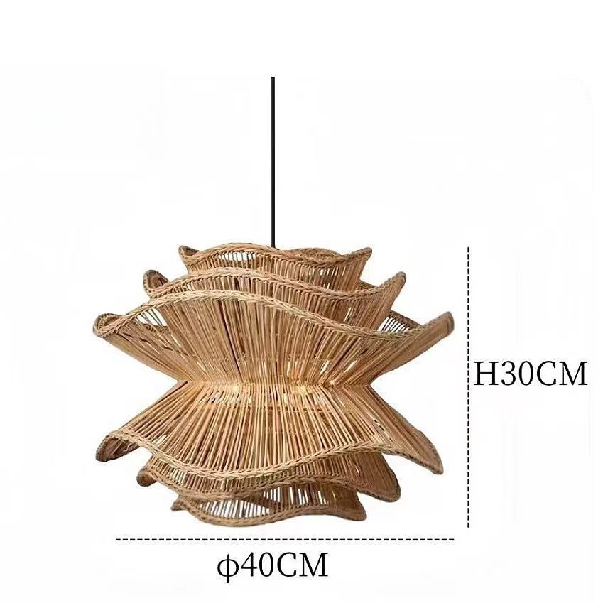 Contemporary Elegant Wavy Pendant Light