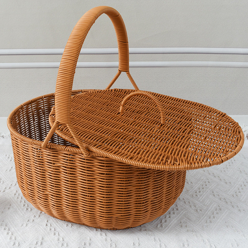 Artisan Woven Picnic Basket Kalsten