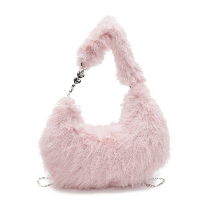 Plush Shoulder Bag with Unique Design Kalsten