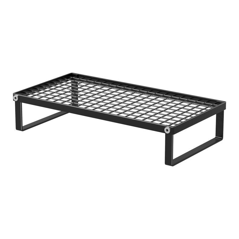 Elevated Gas-Range Protective Countertop Organizer Shelf