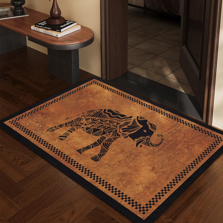 Heart Pattern Decorative Bath Mat Kalsten