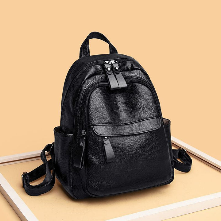 Premium Leather Travel Backpack Kalsten