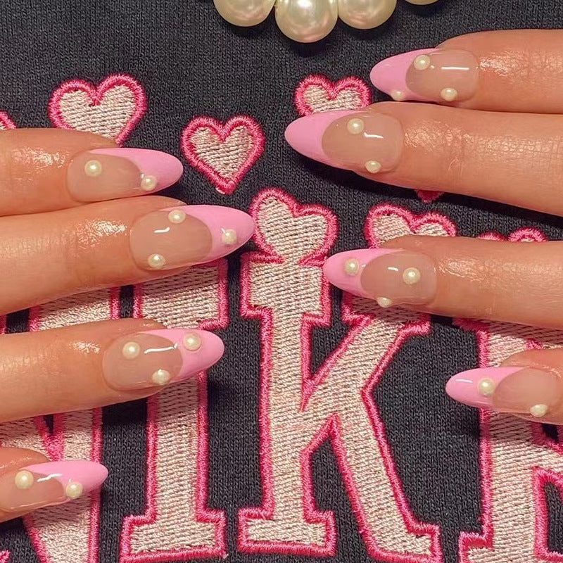 Artful Nail Art with Pearl Accents Kalsten