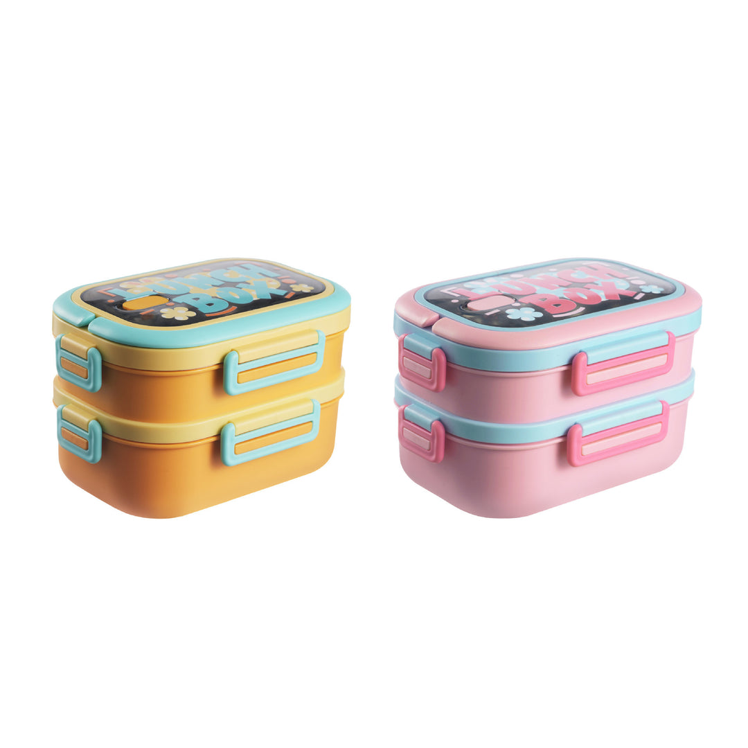 Versatile Multi-Functional Lunch Box with Fun Design