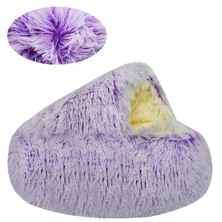 Cozy Plush Dog Bed