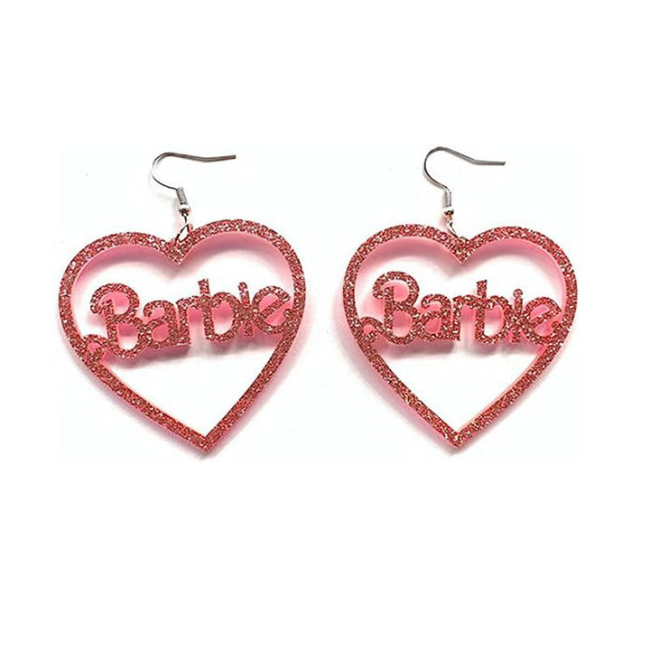 Glittering Heart-Shaped Earrings Kalsten