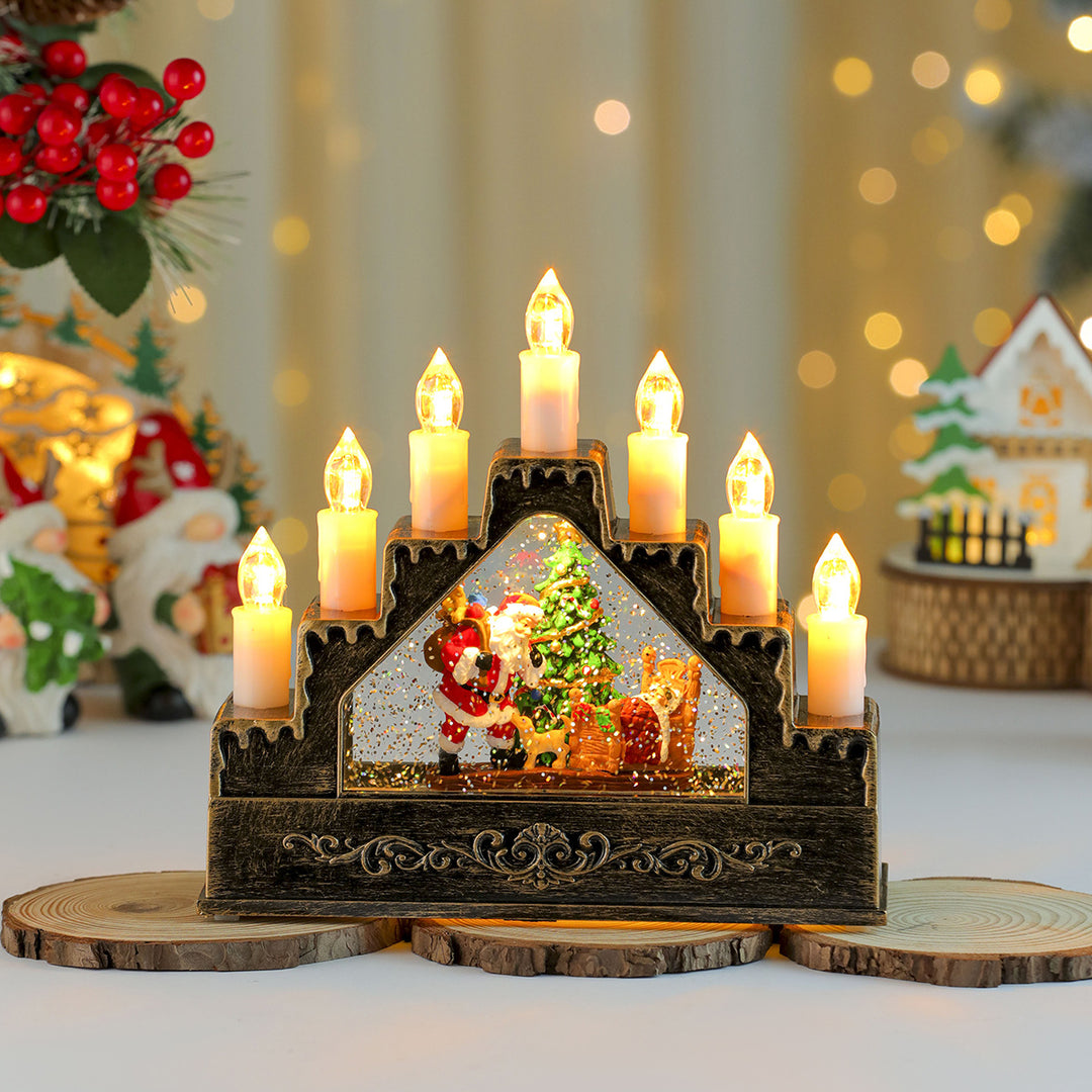 LED Illuminated Christmas Scene Decoration Kalsten