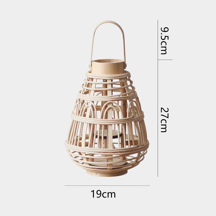 Handcrafted Rattan Lantern Kalsten