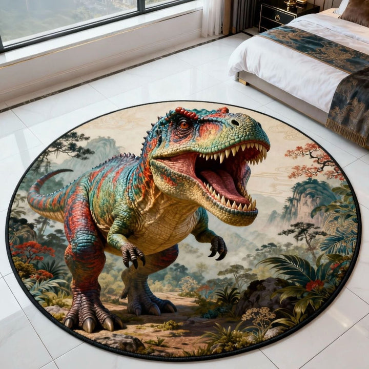 Artistic Horse-Themed Area Rug
