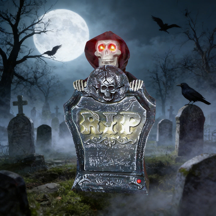 Halloween Animated Tombstone Decoration Kalsten
