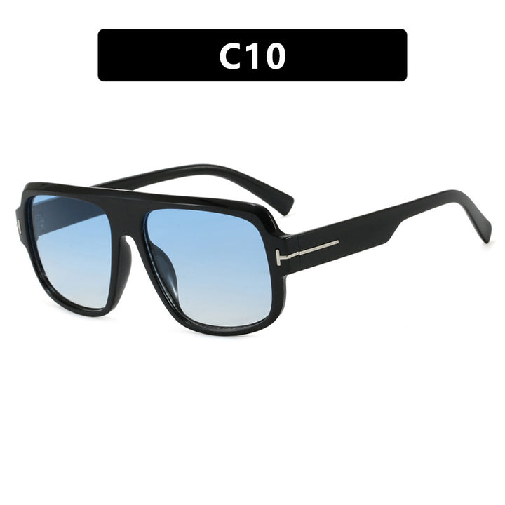 Women’s fashionable square sunglasses with trendy tortoiseshell pattern Kalsten