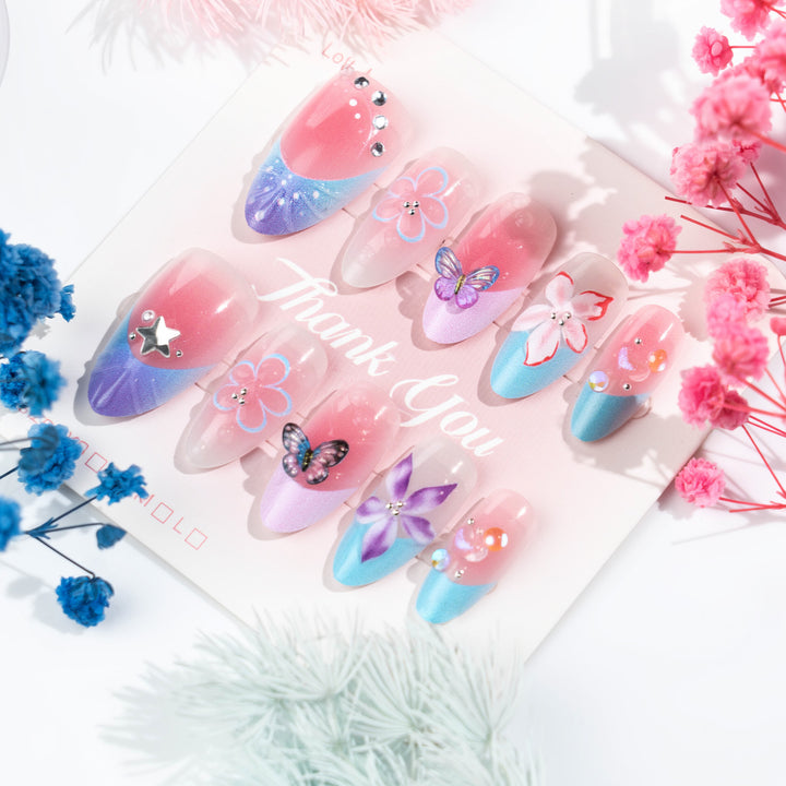 Floral Art Press-On Nail Collection Kalsten
