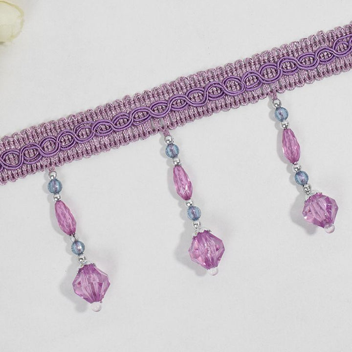 Decorative trim with crystal effect Kalsten