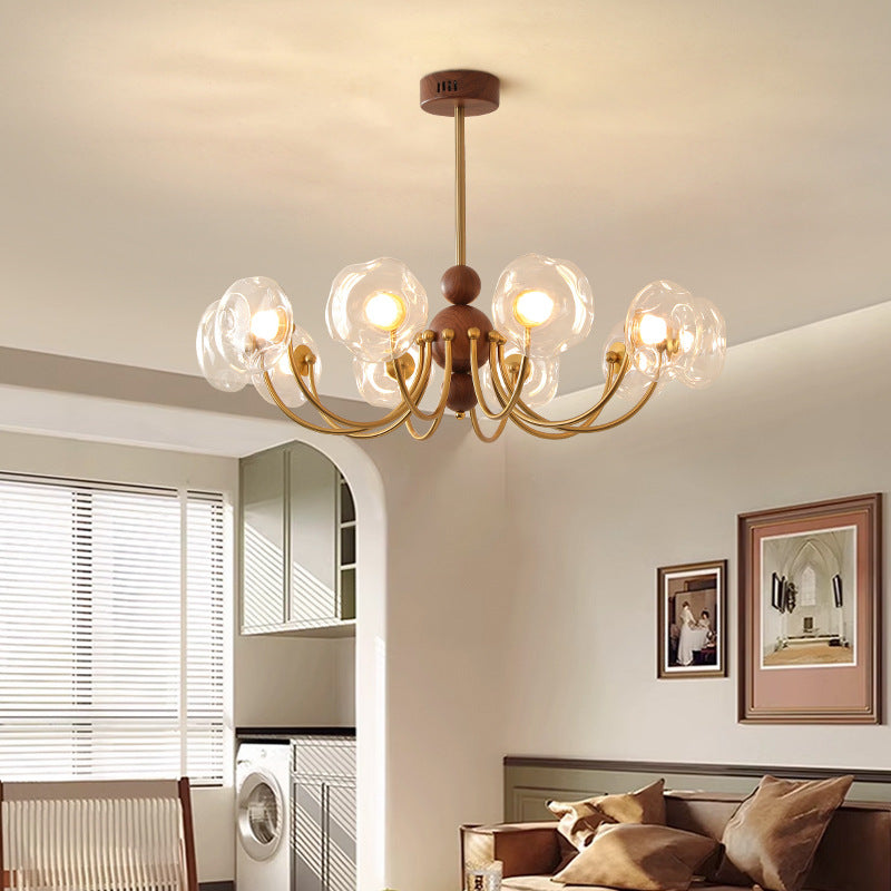 Artistic Glass Pendant Chandelier