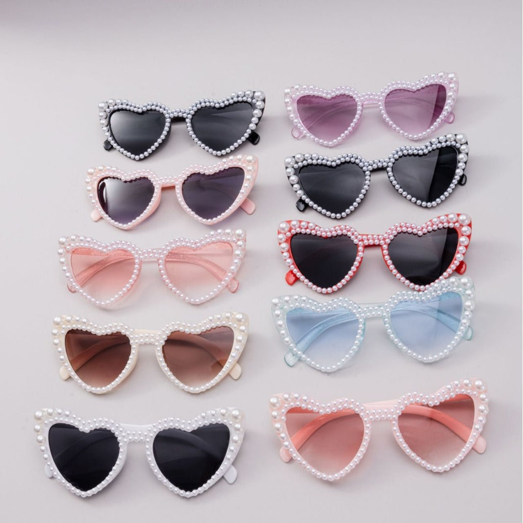 Heart-Shaped Glamorous Sunglasses Kalsten