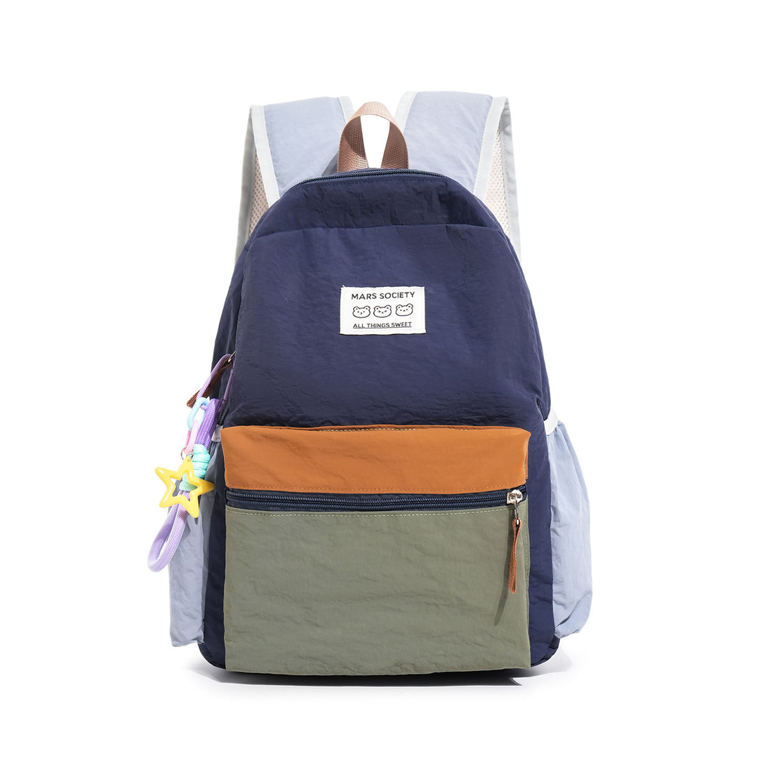 Color-Block Casual Backpack Kalsten