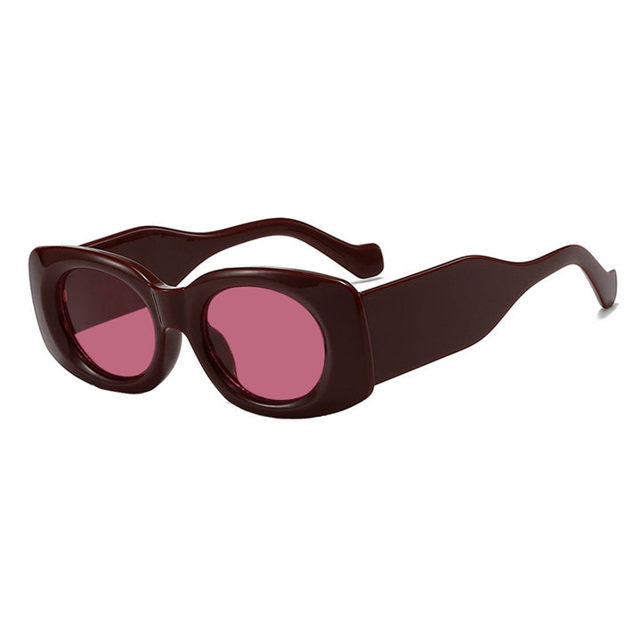 Ladies futuristic sunglasses in elegant square design Kalsten