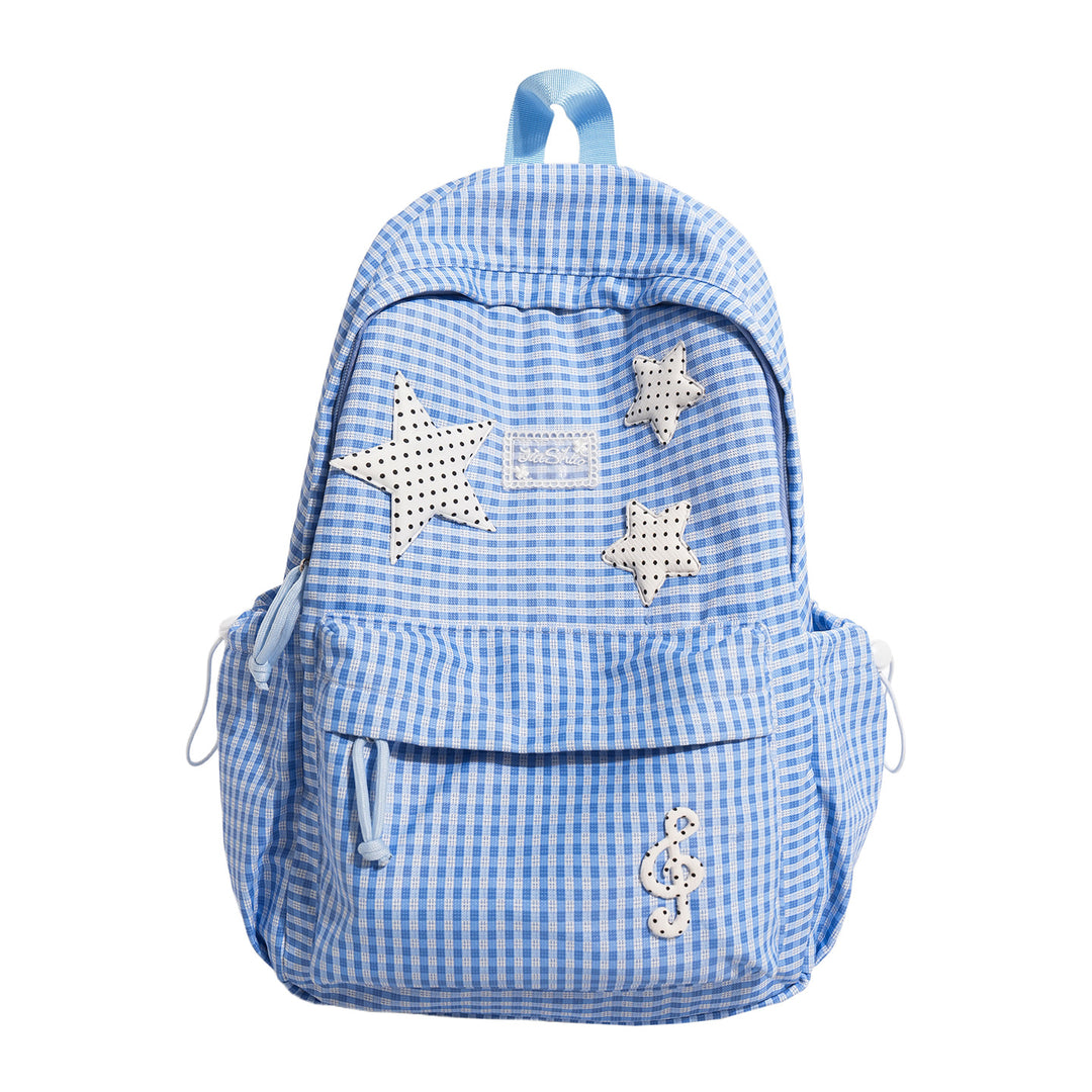 Stylish Music-Themed Casual Backpack Kalsten