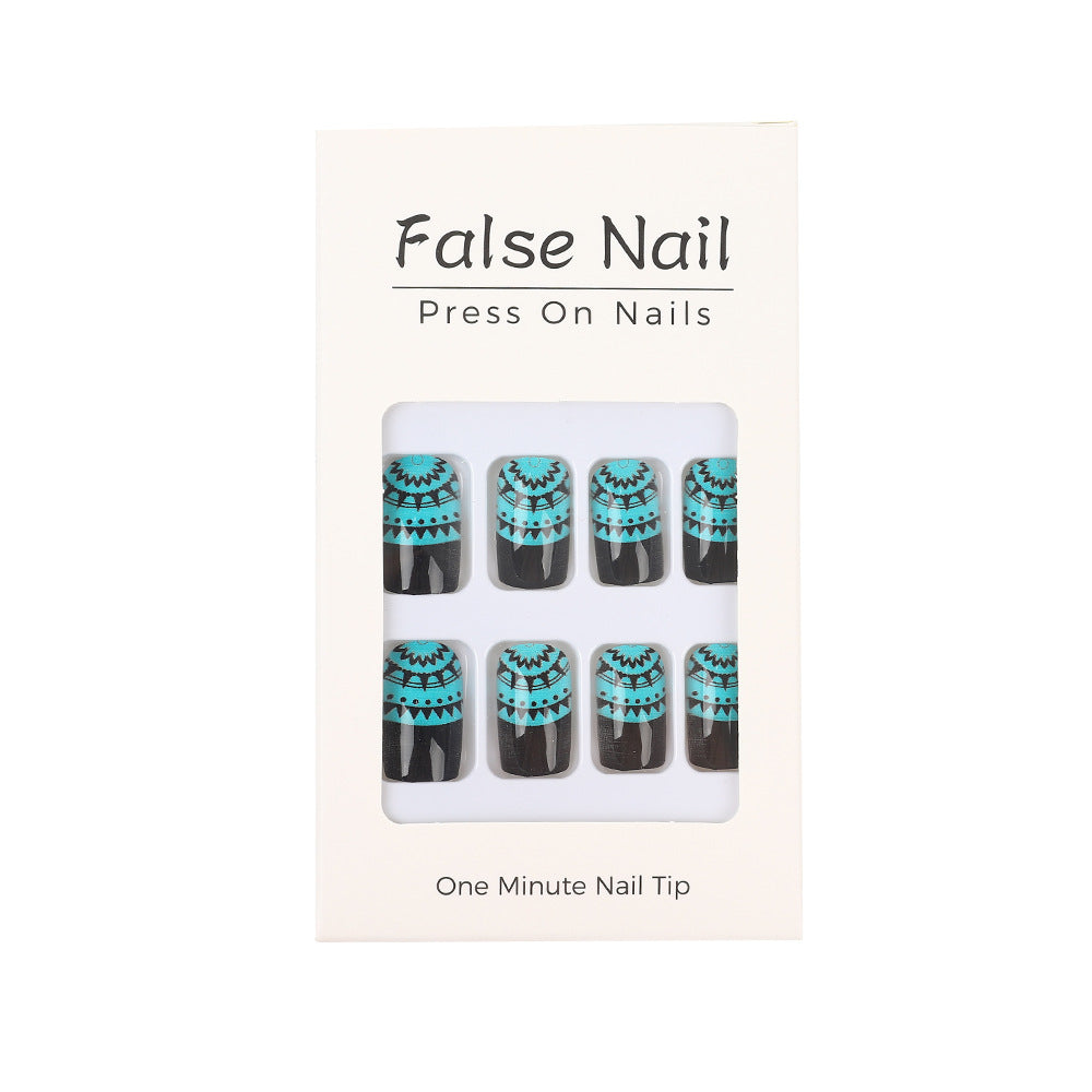 Creative ethnic style artistic nails Kalsten