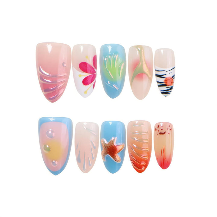 Thematic Press-On Nail Art Collection Kalsten