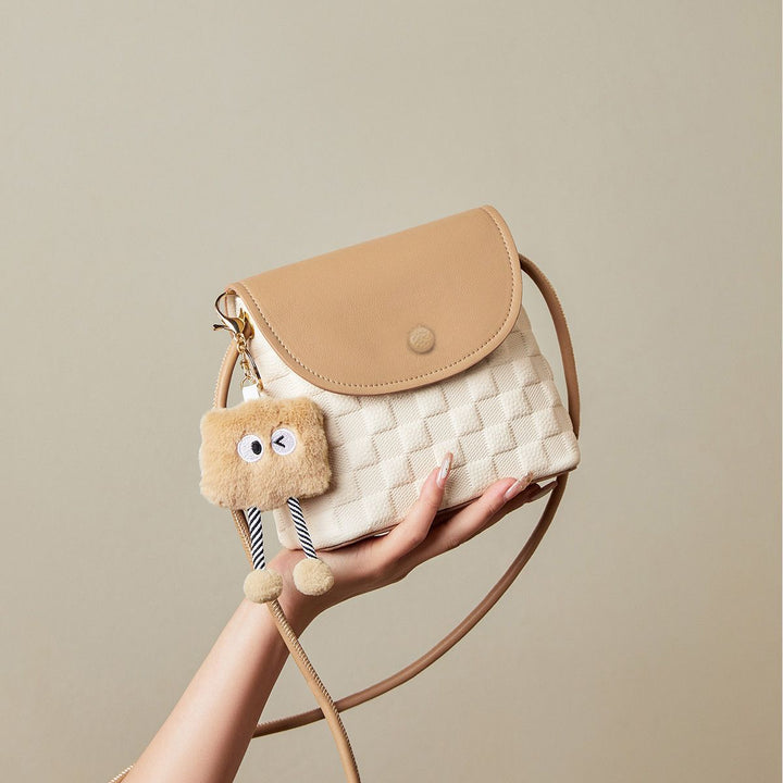 Charming Textured Crossbody Bag Kalsten