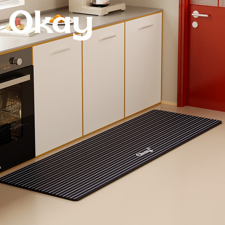 Non-Slip Anti-Fatigue Kitchen Runner Mat with Waterproof Foam Cushioning
