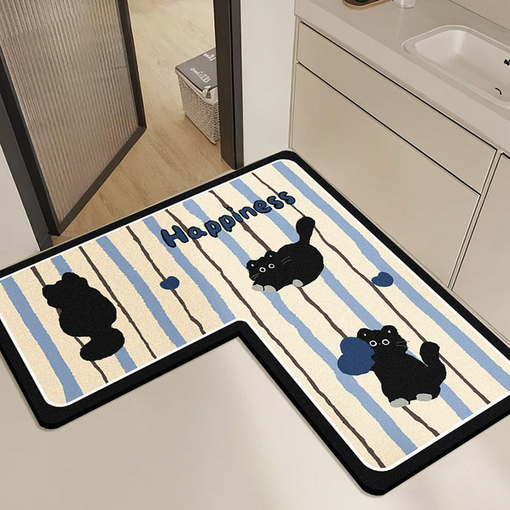 Panda-Themed Decorative Bath Mat