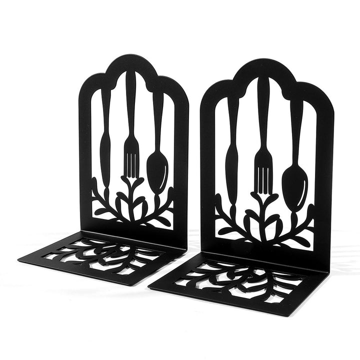 Elegant Cutlery Design Bookends
