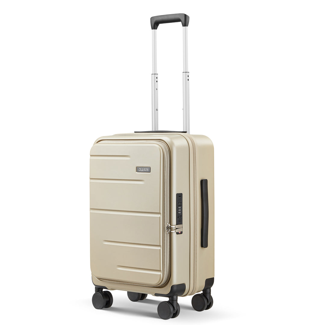 Unisex Compact Expandable Rolling Suitcase Kalsten