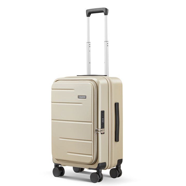 Unisex Compact Expandable Rolling Suitcase Kalsten