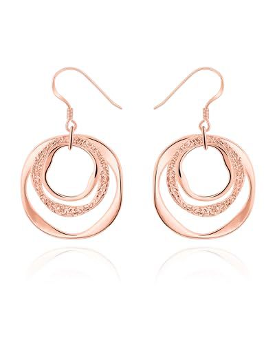 Elegant Spiral Drop Earrings Kalsten