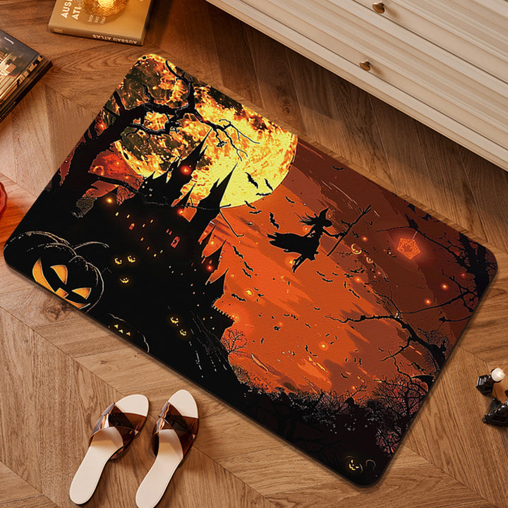 Halloween-Themed Indoor Area Mat Kalsten