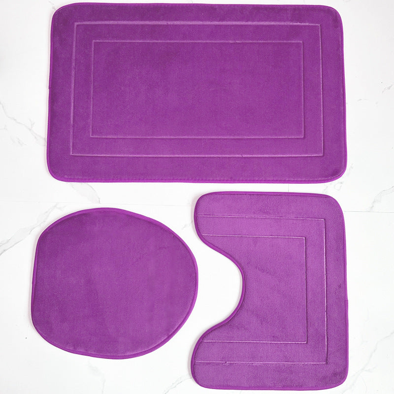 Plush Soft Bath Mat Set Kalsten
