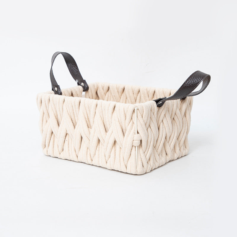 Stylish Textured Storage Basket Kalsten