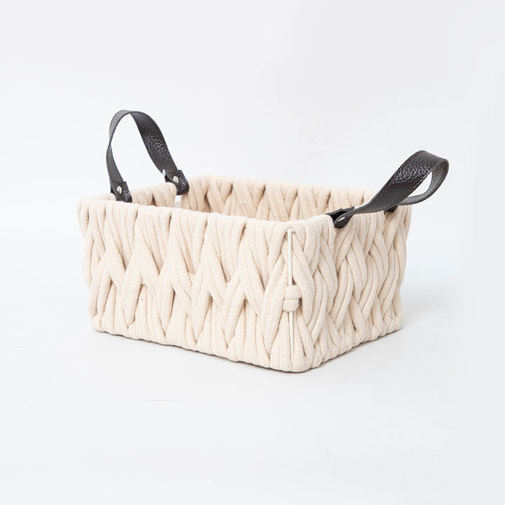 Stylish Textured Storage Basket Kalsten